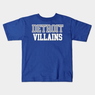 Detroit Villains Kids T-Shirt